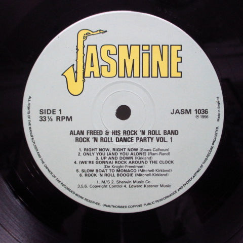 ALAN FREED & HIS R&R BAND - Rock 'n' Roll Dance Party Vol.1 (UK Reissue)