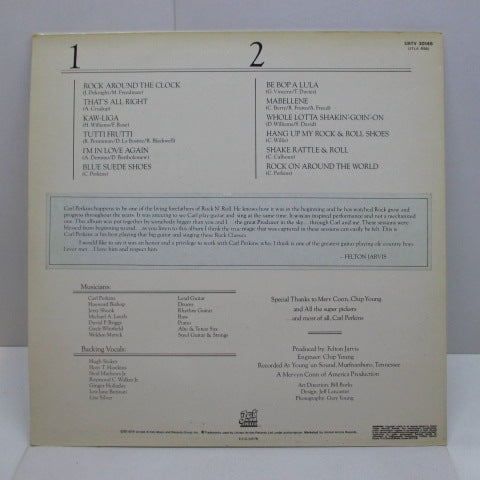 CARL PERKINS (カール・パーキンス) - O'l Blue Suede's Back (UK Orig)