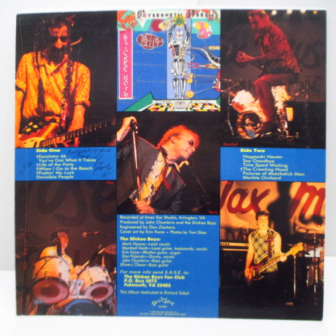 SLICKEE BOYS, THE (スリッキー・ボーイズ) - Cybernetic Dreams Of Pi (US Re LP+Autograph CVR)