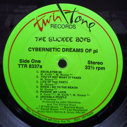 SLICKEE BOYS, THE (スリッキー・ボーイズ) - Cybernetic Dreams Of Pi (US Re LP+Autograph CVR)