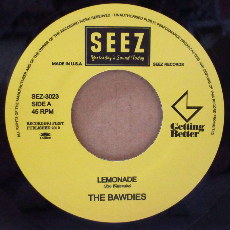 BAWDIES (ボウディーズ)  - Lemonade (Japan 1,000枚限定 7"/廃盤)