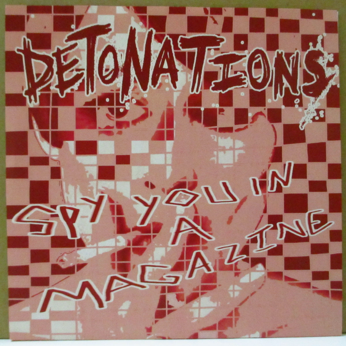 DETONATIONS (デトネイションズ) - Spy You In A Magazine (US Limited Clear Vinyl 7")