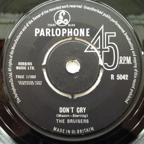 BRUISERS - Blue Girl / Don't Cry (UK Orig.7")