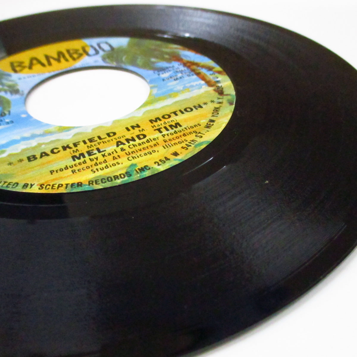 MEL & TIM (メル&ティム) - Backfield in Motion (US 2nd Press Color Label 7")