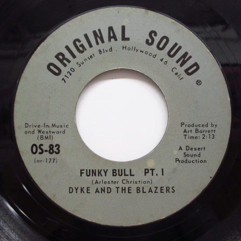 DYKE & THE BLAZERS - Funky Bull (Part.1 & 2) (Orig)