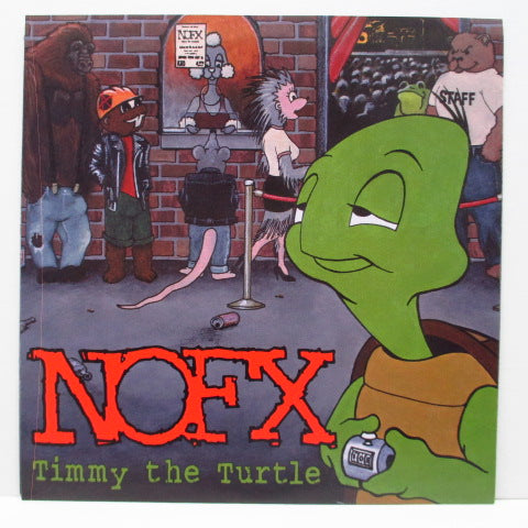 NOFX (ノーエフエックス) - Timmy The Turtle (US Ltd.Green Vinyl 7