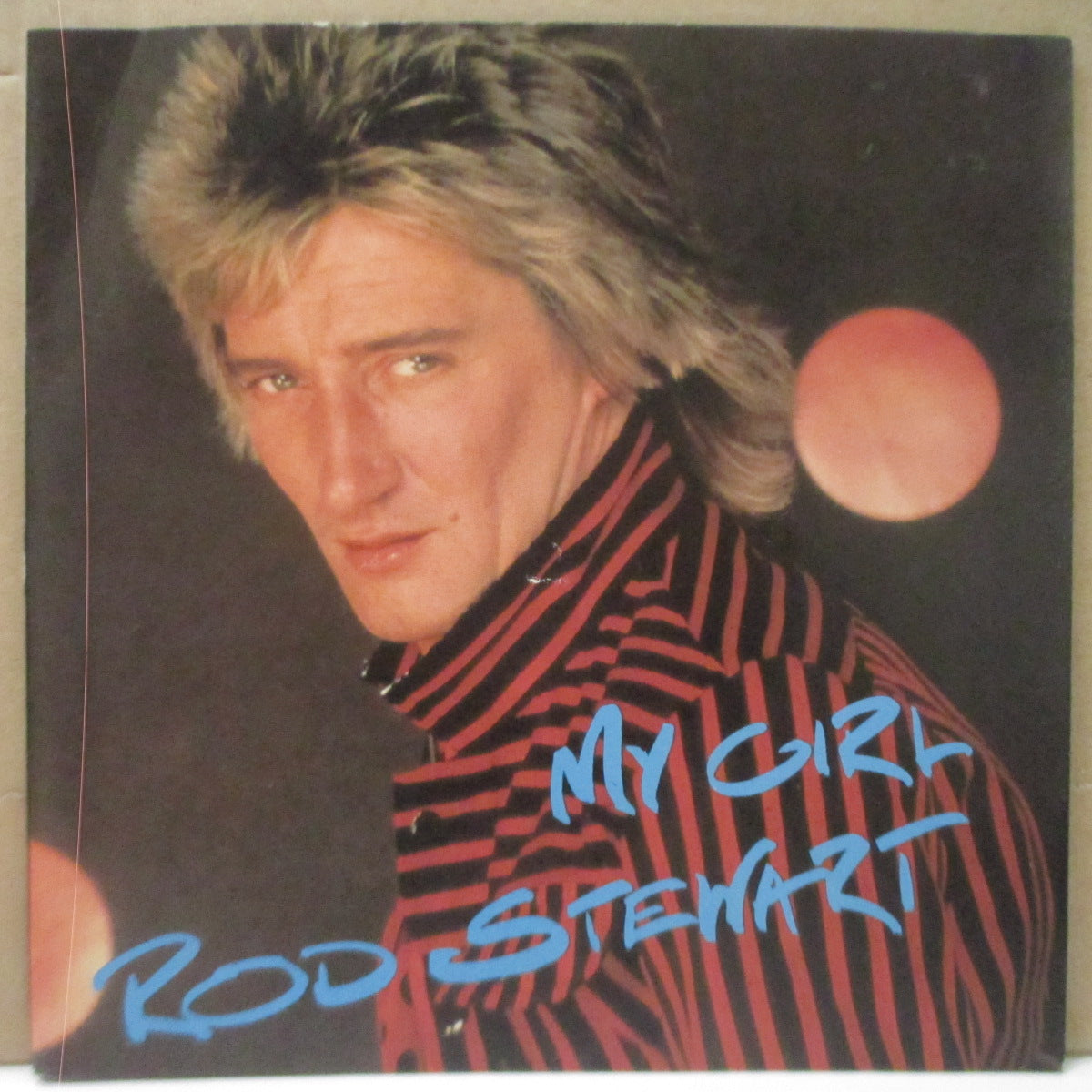ロッド・スチュワート 直筆サイン入り レコード Rod Stewart ROD