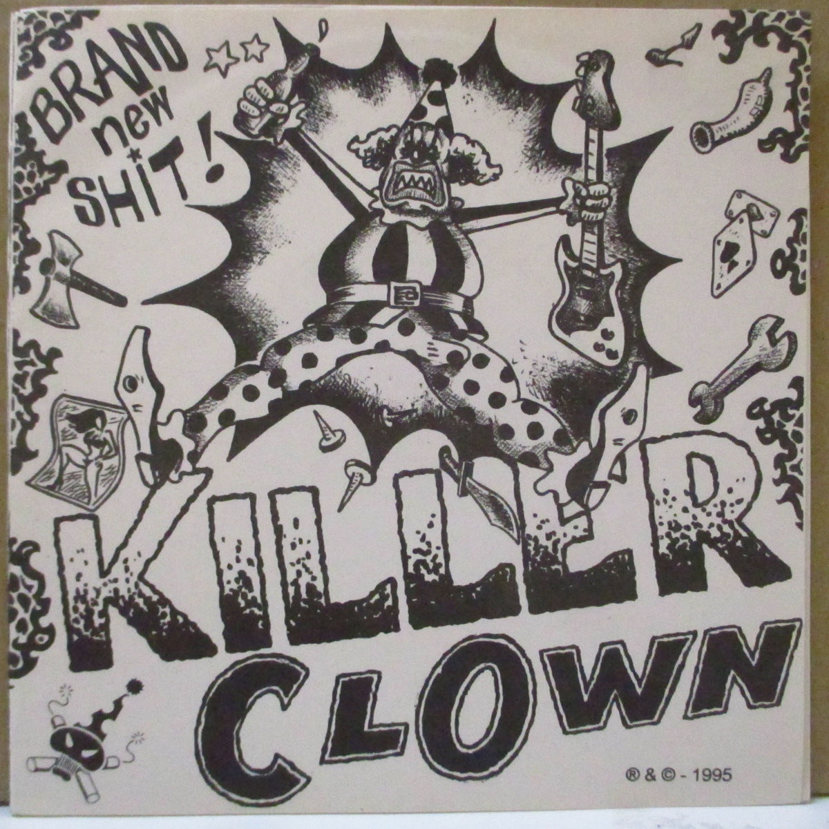 KILLER CLOWN (キラー・クラウン) - Brand New Shit! (Italy Orig.7")