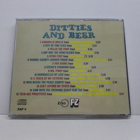 FRANK ZAPPA (フランク・ザッパ)- Ditties And Beer (UK Promo Sampler)