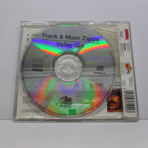 FRANK & MOON ZAPPA (フランク・ザッパ & ムーン・ザッパ)- Valley Girl / You Are What You Is (UK Orig.)