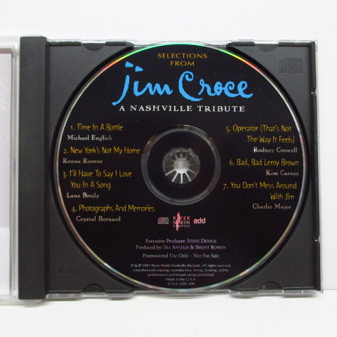 JIM CROCE - Selections From Jim Croce - A Nashville Tribute (US PROMO)
