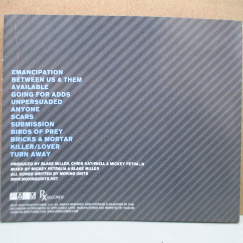 MOVING UNITS - Dangerous Dreams (US Orig.CD)