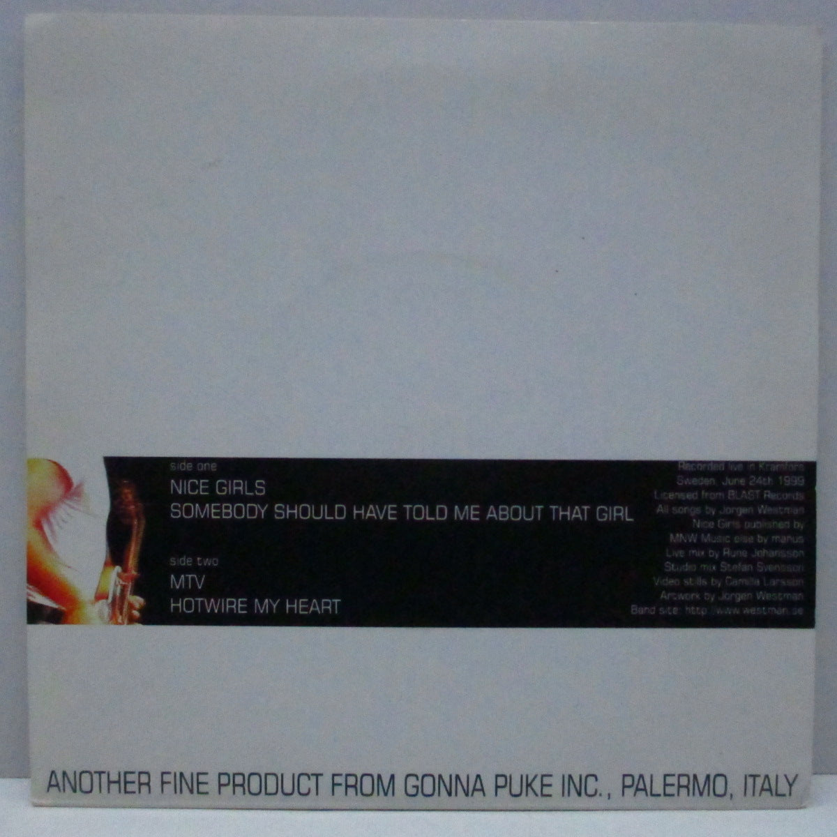 PSYCHOTIC YOUTH (サイコティック・ユース) - Leaving The 20th Century Alive (Italy オリジナル 7"EP)