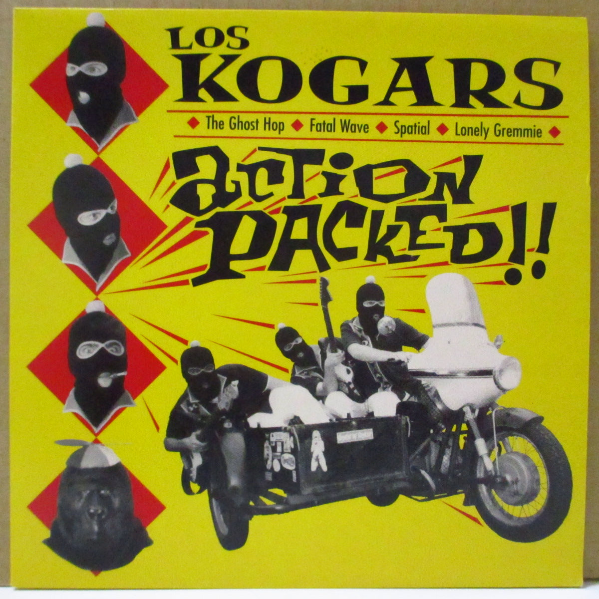 LOS KOGARS (ロス・クーガーズ) - Action Packed!! (France オリジナル 7")