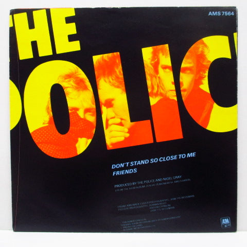POLICE, THE (ザ ・ポリス) - Don't Stand So Close To Me (UK Orig.7"+Poster CVR)