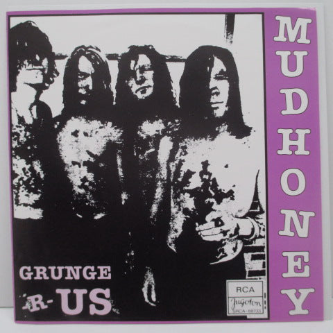 MUDHONEY - Grunge 'R' Us (US Bootleg.Dark Red Vinyl 7")