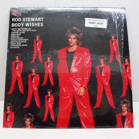 ROD STEWART (ロッド・スチュワート) - Body Wishes (US Orig.LP＋Inner)