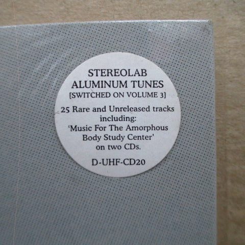 STEREOLAB (ステレオラブ) - Aluminum Tunes (UK オリジナル 2xCD+ざら紙見開きカードジャケ) '98年コンピレーション