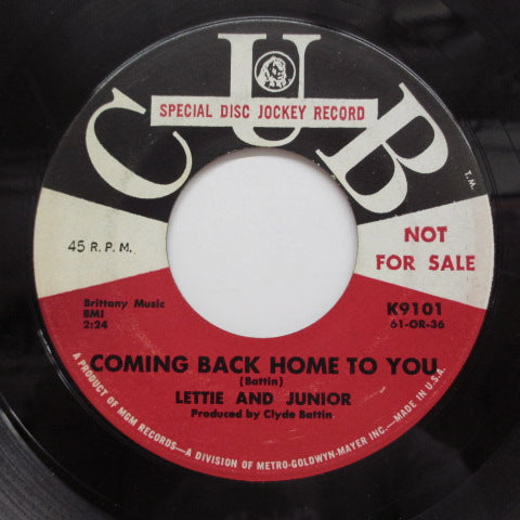 LETTIE & JUNIOR - Blues In the Night (Promo)