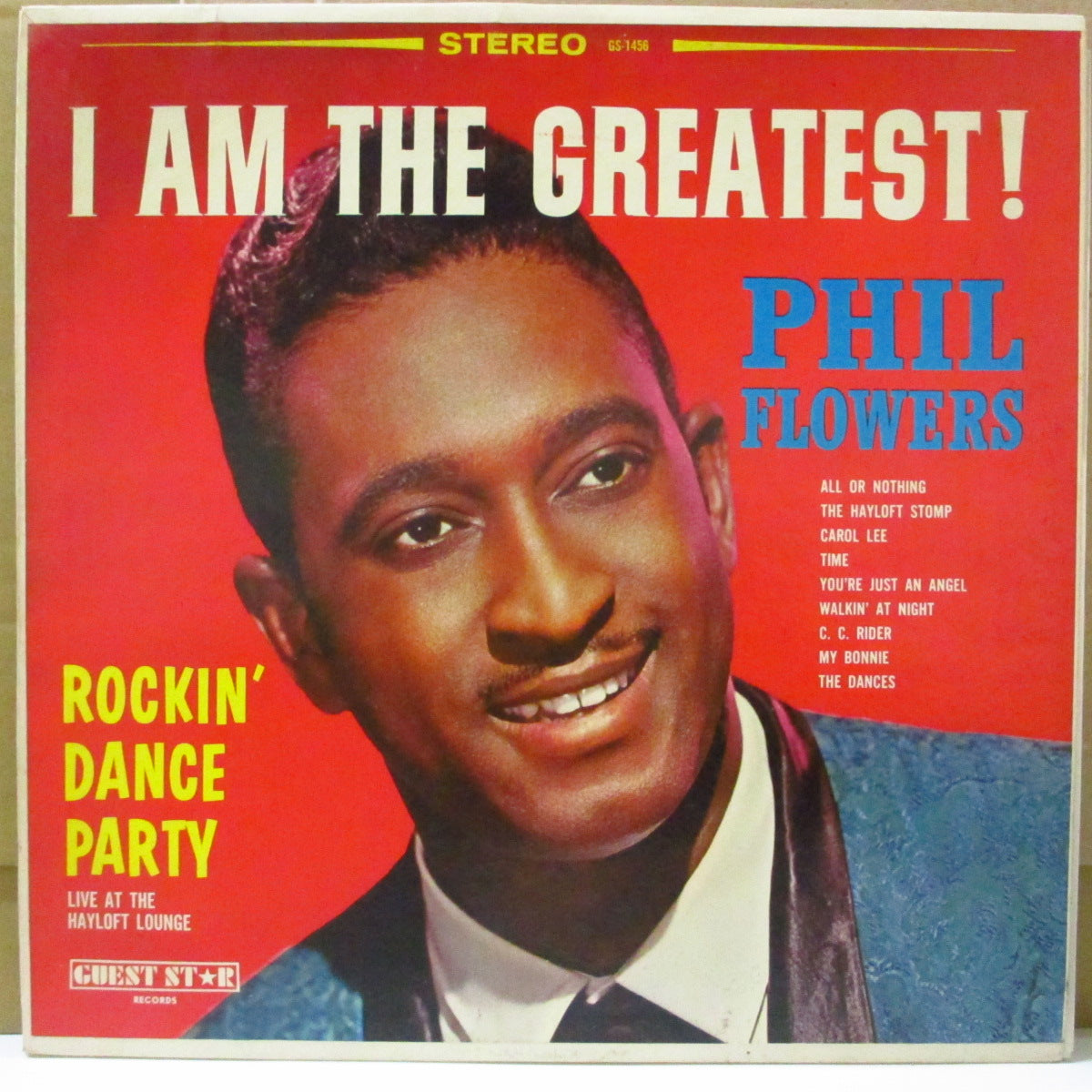 PHIL FLOWERS (フィル・フラワーズ) - I Am the Greatest (US Orig.Stereo LP)