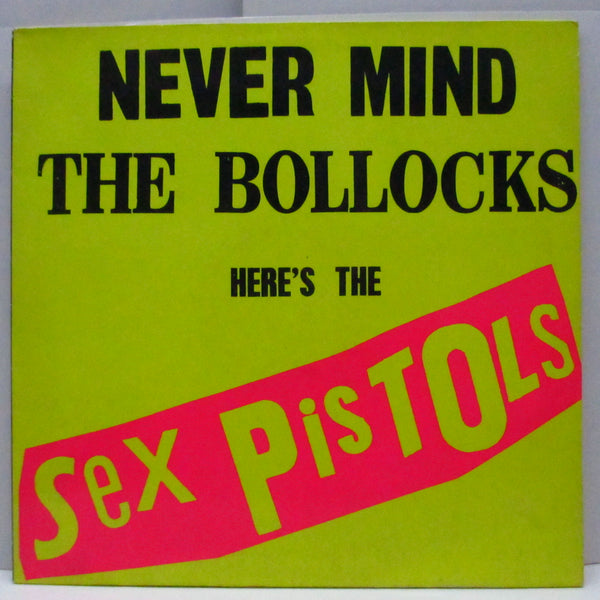 SEX PISTOLS (セックス・ピストルズ)  - Never Mind The Bollocks (EU '87 再発「緑/赤ラベ」LP/#25 593-270 ジャケ)