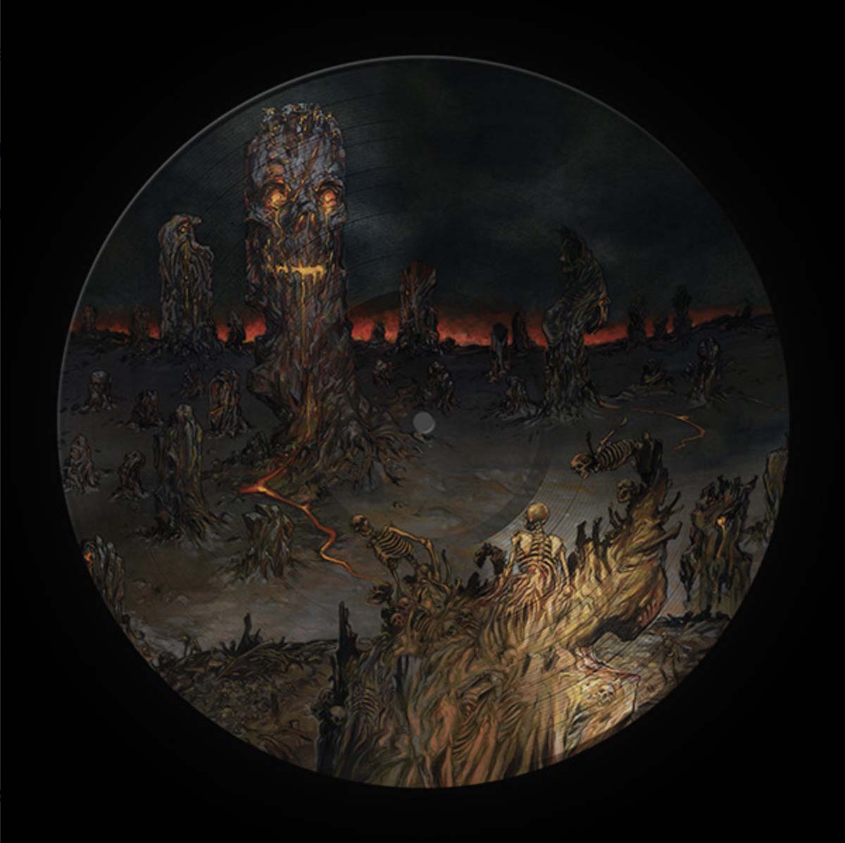 CANNIBAL CORPSE (カンニバル・コープス) - A Skeletal Domain (German 500 Ltd.Reissue Picture LP 「廃盤 New」 )