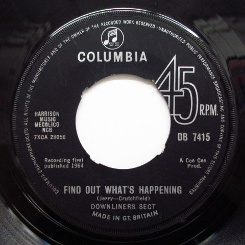 DOWNLINERS SECT (ダウンライナーズ・セクト) - Find Out What's Happening (UK+CS!)