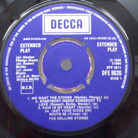 ROLLING STONES (ローリング・ストーンズ) - Got Live If You Want It ! (UK 2nd Press EP/CS)