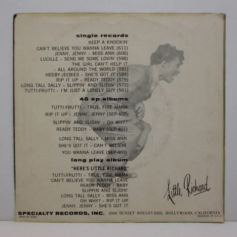 LITTLE RICHARD (リトル・リチャード) - Good Golly, Miss Molly (US Orig.7"+PS)