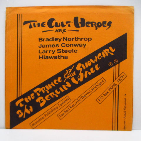 CULT HEROES, THE (ザ ・カルト・ヒーローズ) - The Prince & The Showgirl (US オリジナル 7"+オーバーサイズ「オレンジ」ジャケ)
