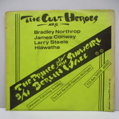 CULT HEROES, THE (ザ ・カルト・ヒーローズ)- The Prince & The Showgirl (US オリジナル 7"+オーバーサイズ「イエロー」ジャケ)