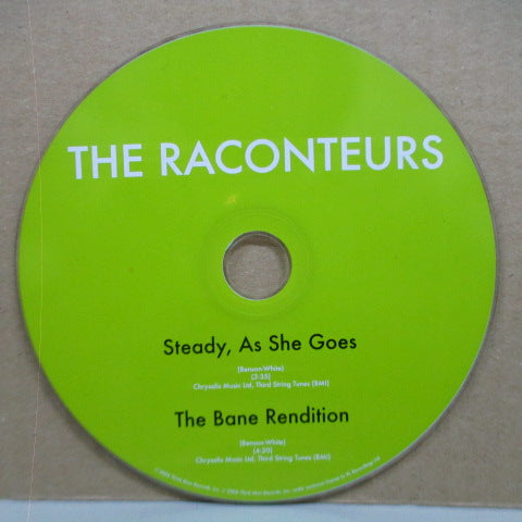 RACONTEURS, THE (ザ・ラカンターズ) - Steady, As She Goes (UK/Ireland オリジナル CD-Single)