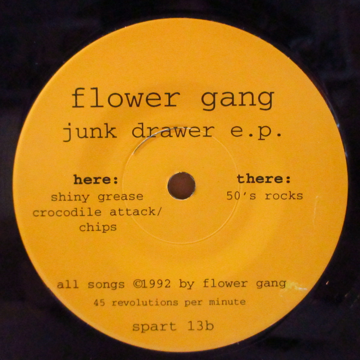 FLOWER GANG (フラワー・ギャング) - Junkdrawer (US Orig.2x7"/GS)