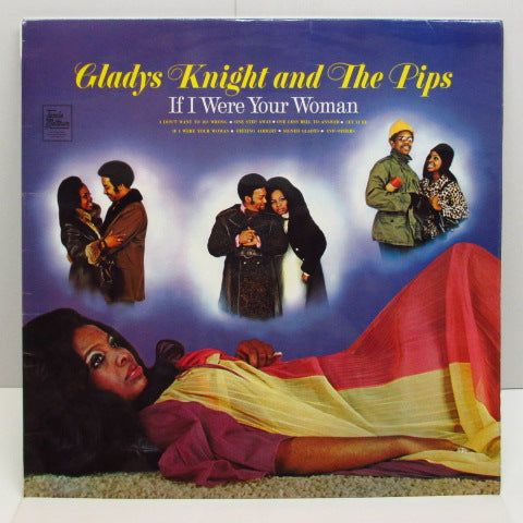 GLADYS KNIGHT & THE PIPS (グラディス・ナイトとピップス) - If I Were Your Woman (UK Orig.Stereo LP/3面CFS)