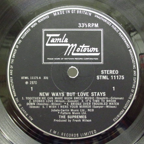 SUPREMES (スプリームス / シュプリームス)- New Ways But Love Stays (UK:Orig.)
