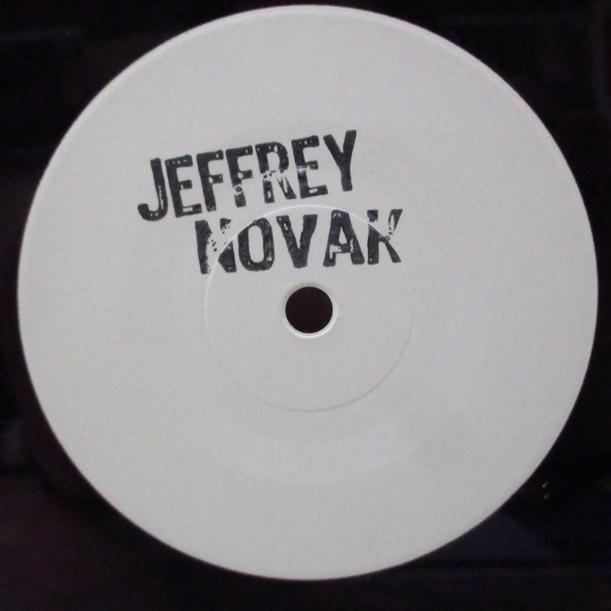 JEFFREY NOVAK'S ONE MAN BAND (ジェフリー・ノヴァク) - Fire In The Hole (German 250 Ltd.7"+Numbered Marble PS)