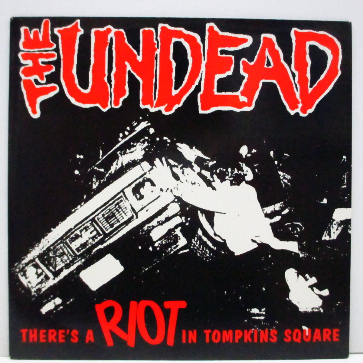 UNDEAD, THE (ジ・アンデッド) - There's A Riot In Tompkins Square (UK 1,000 Ltd.7")