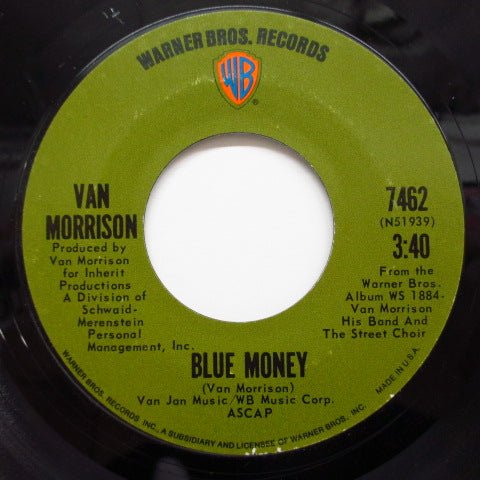 VAN MORRISON - Blue Money (US Orig.)