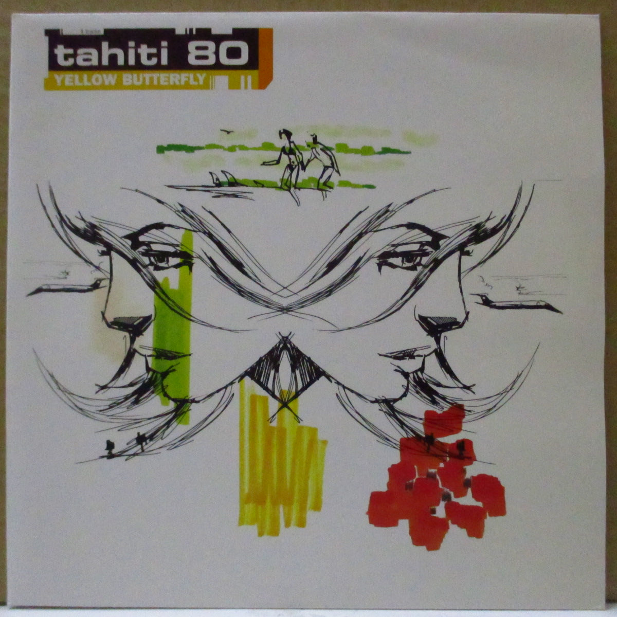 TAHITI 80 (タヒチ80) - Yellow Butterfly (France Orig.Clear Yellow Vinyl 7