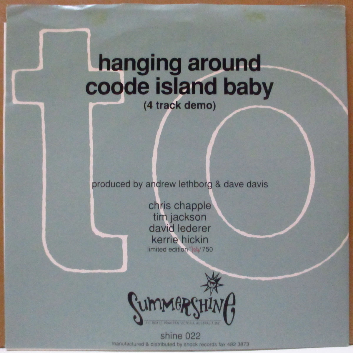 AUTOHAZE (オートヘイズ) - Hanging Around (OZ 750 Limited 7")