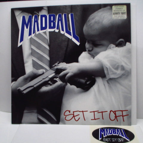 MADBALL - Set It Off (Dutch オリジナル LP+インナー)