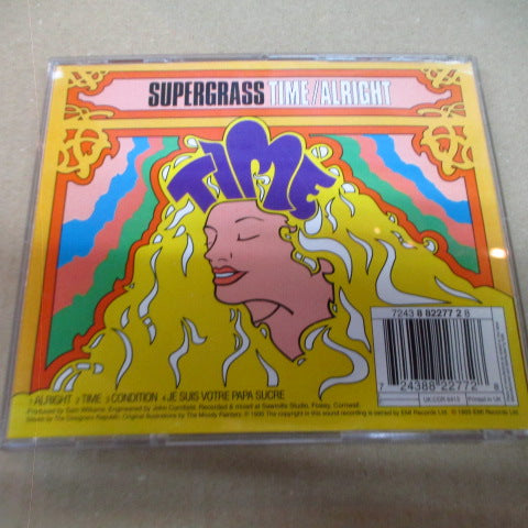 SUPERGRASS (スーパーグラス) - Alright / Time (UK オリジナル 4-Track CD-EP)