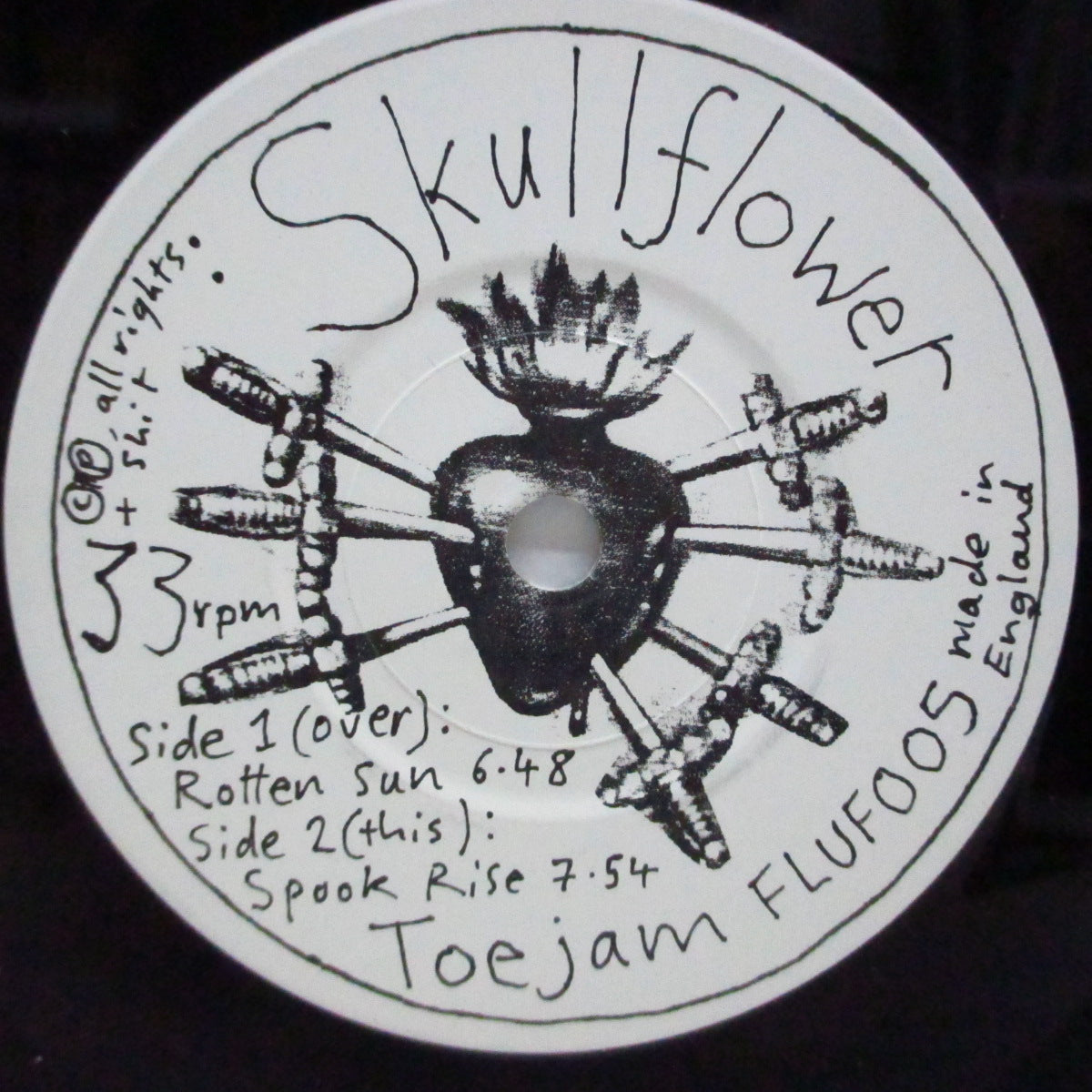 SKULLFLOWER - Rotten Sun (UK 500 Ltd.7")