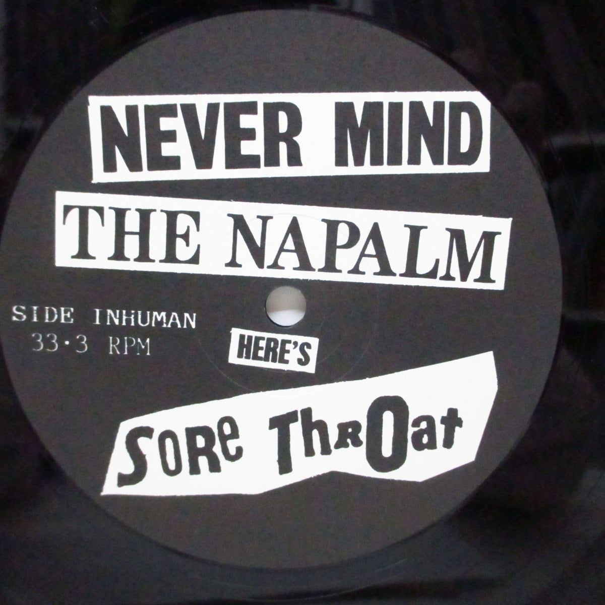 SORE THROAT (ソア・ソロート) - Never Mind The Napalm Here's Sore Throat (UK オリジナル LP)