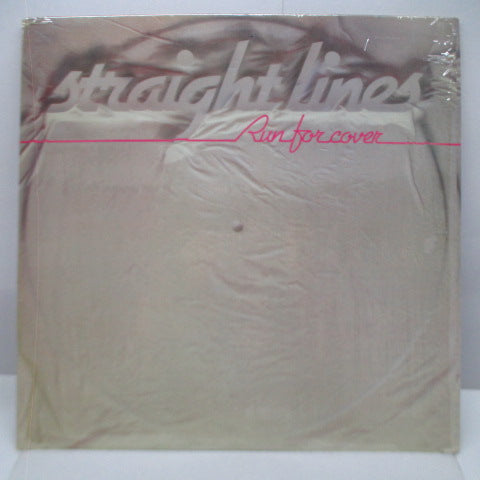 STRAIGHT LINES (ストレート・ラインズ) - Run For Cover (US Orig.LP/Promo Stamped CVR)