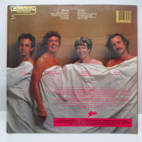 STRAIGHT LINES (ストレート・ラインズ) - Run For Cover (US Orig.LP/Promo Stamped CVR)