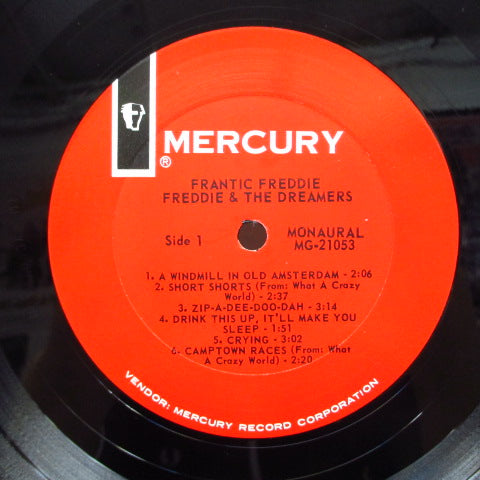 FREDDIE AND THE DREAMERS (フレディー&ザ・ドリマーズ) - Frantic Freddie (US Orig.Mono LP)