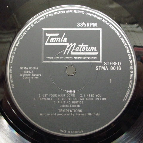 TEMPTATIONS - 1990 (UK:Orig.)