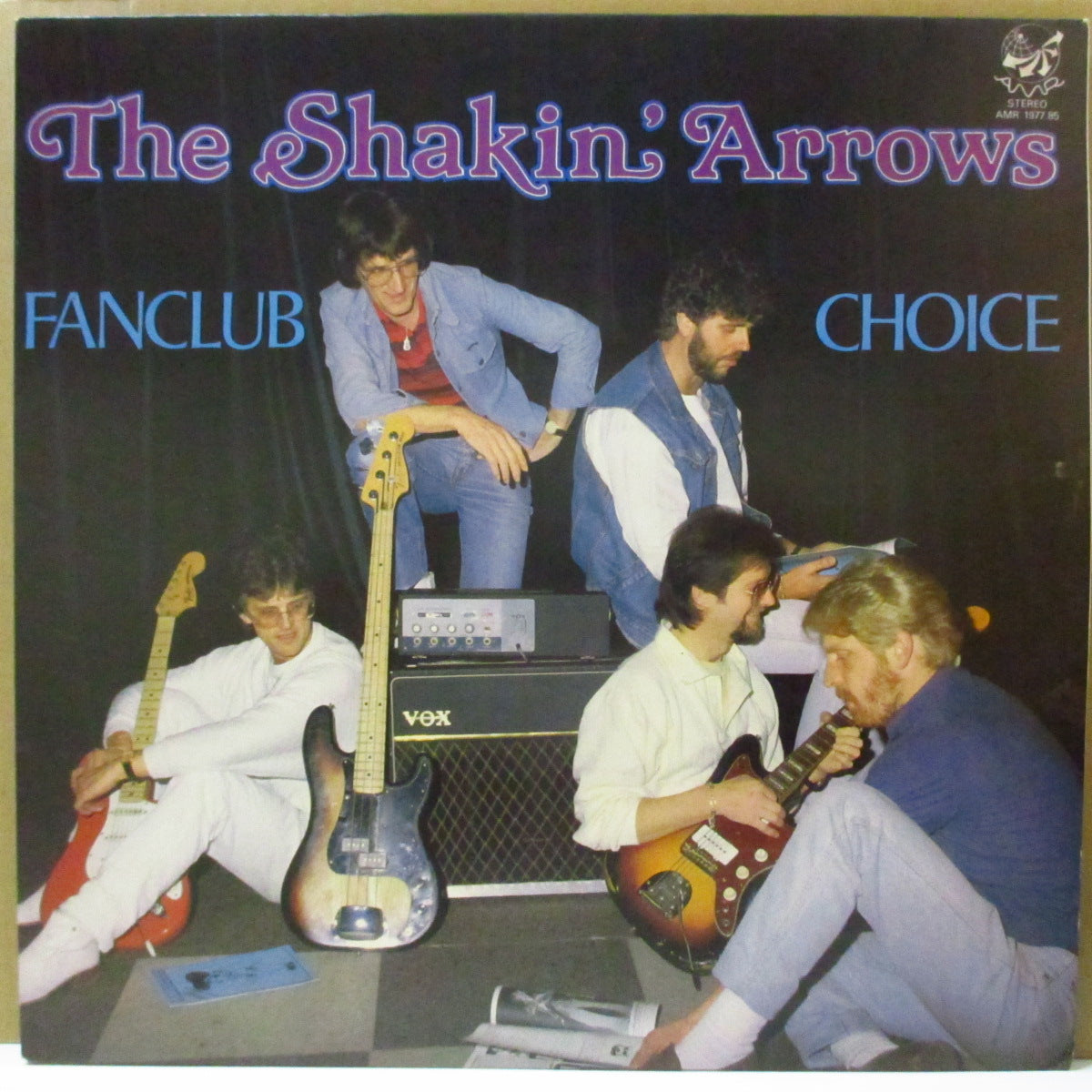 SHAKIN' ARROWS, THE (ザ・シェイキン・アローズ) - Fanclub Choice (Dutch Orig.LP)