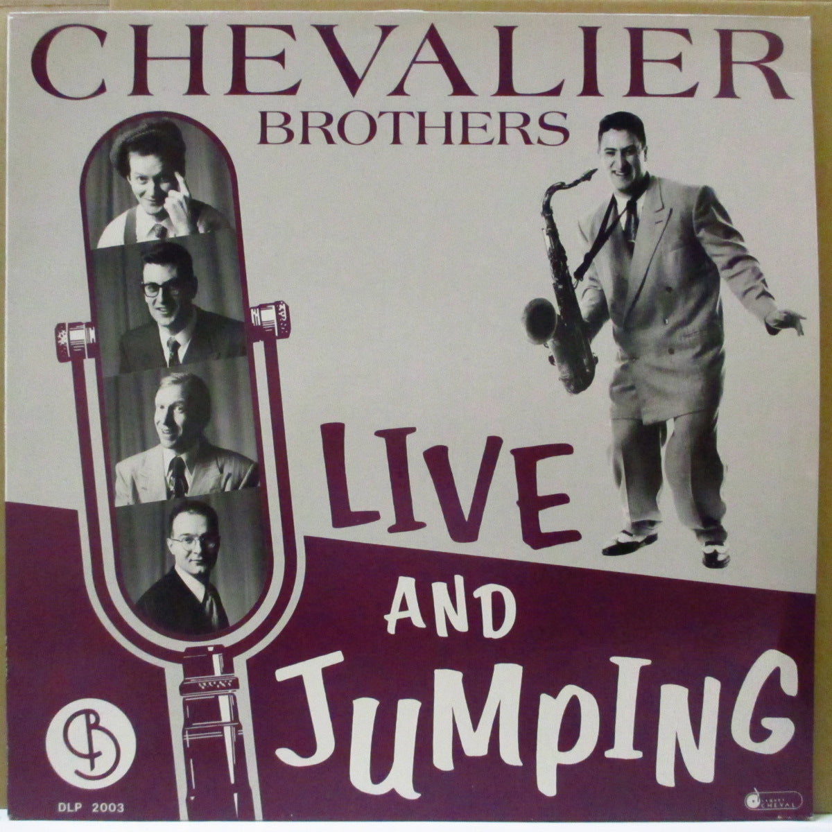 CHEVALIER BROTHERS (シュヴァリエ・ブラザーズ) - Live & Jumping (Benelux Orig.LP)
